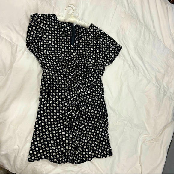 NWOT Madewell black w/white flowers dress, 6, - Picture 13 of 16